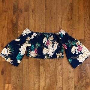 Floral Off-Shoulder Top